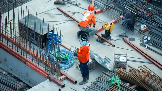 Container sebagai fasilitas di lokasi proyek