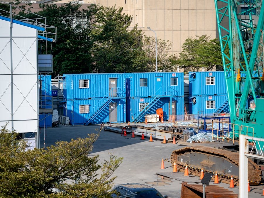 Container di proyek kawasan industri Kendal