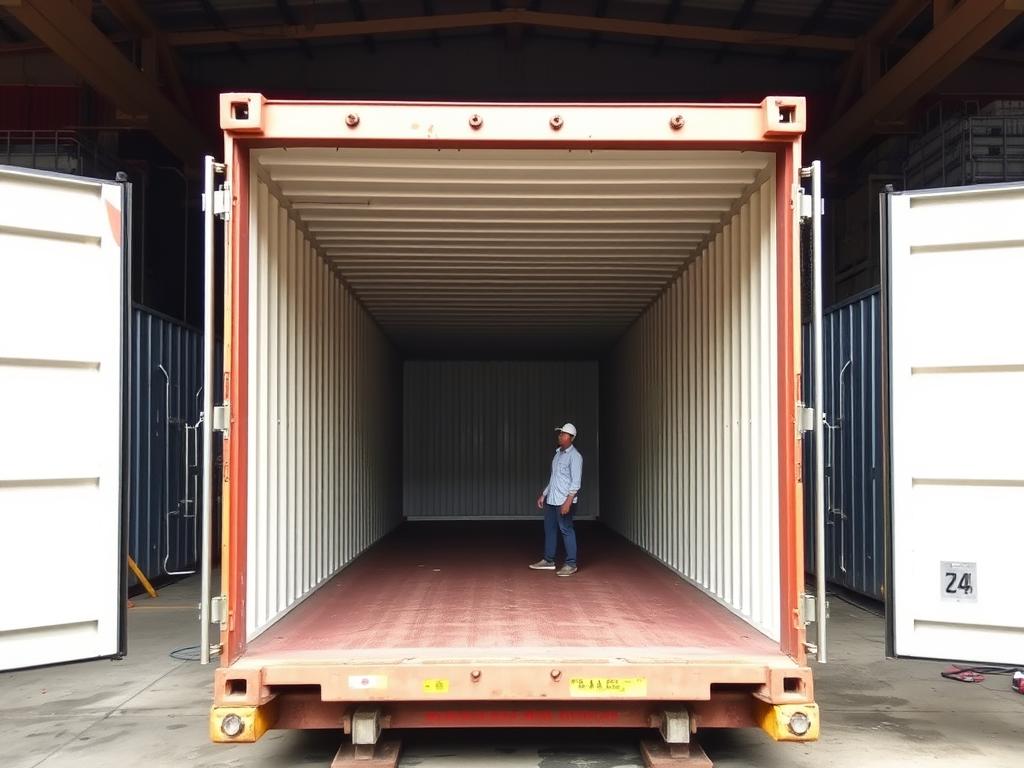 Container 40 feet untuk sewa di Jakarta dengan kapasitas besar Container 40 feet untuk sewa di Jakarta dengan kapasitas besar